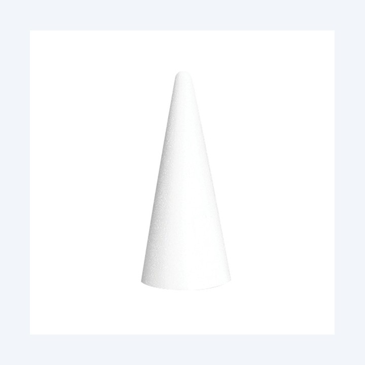 Cono polistirolo espanso ø90mm H200mm Colorosa | Ecotempo