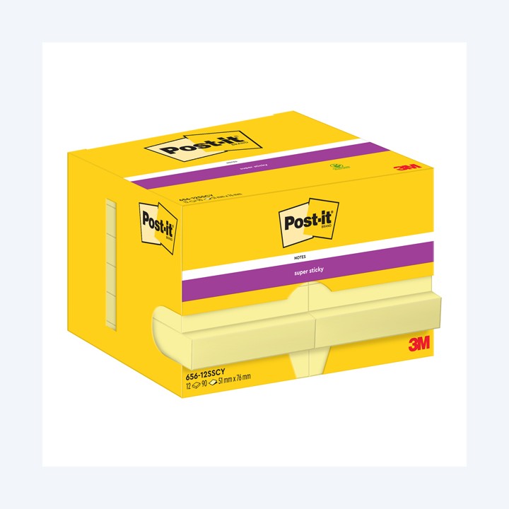 Blocco foglietti Super Sticky — 74006 | Ecotempo