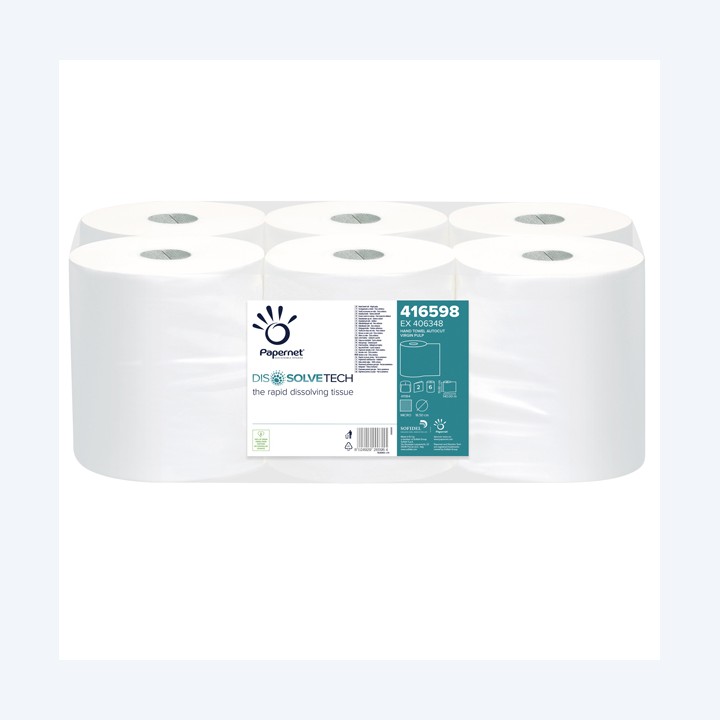 PAPERNET Asciugamani in rotolo Autocut — 74016 | Ecotempo