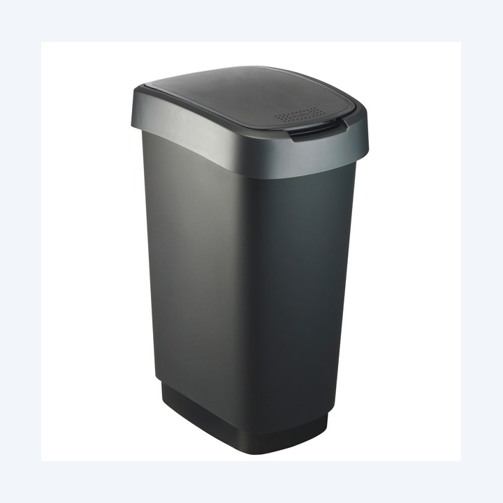 Pattumiera con coperchio basculante 50 — 74035 | Ecotempo