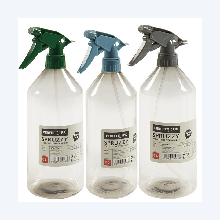 Spruzzatore in plastica 1 L colori assortiti Perfetto | Ecotempo