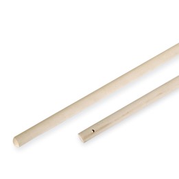 Manico in legno con foro lunghezza 140 — 74135 | Ecotempo