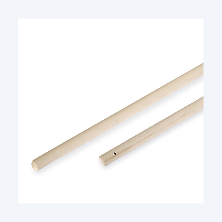 Manico in legno con foro lunghezza 140 — 74135 | Ecotempo