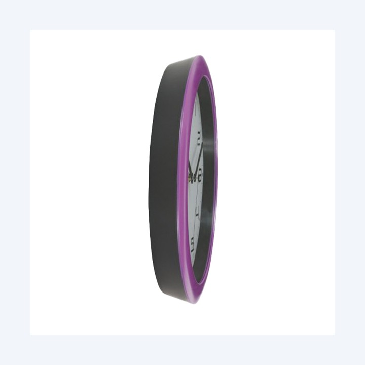 Orologio da parete Hornew diametro 30 cm viola Alba | Ecotempo