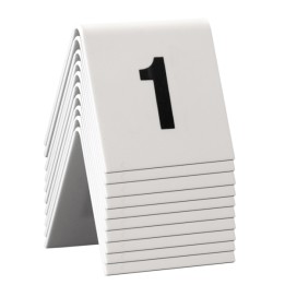 Numeri per tavoli set da 1 a 10 Securit | Ecotempo