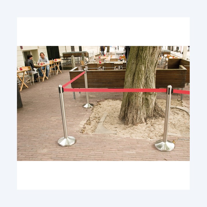 Colonnina segnapercorso cromata altezza — 74569 | Ecotempo
