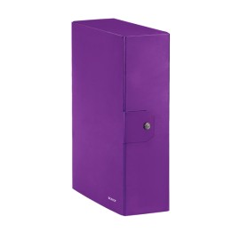 Scatola progetto WOW dorso 10 cm viola — 74615 | Ecotempo