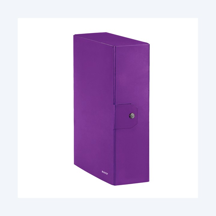 Scatola progetto WOW dorso 10 cm viola — 74615 | Ecotempo