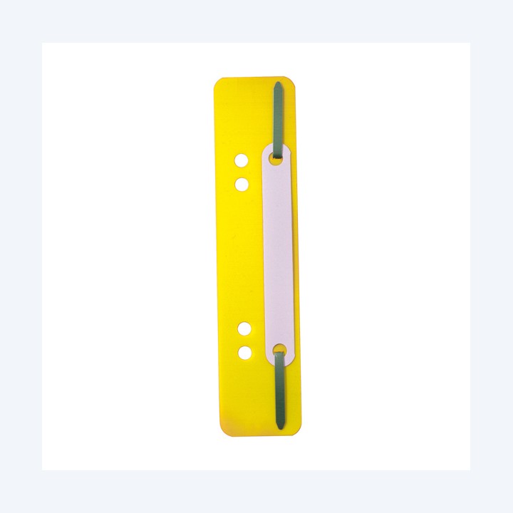 Pressini fermafogli 38x150 mm giallo — 74620 | Ecotempo