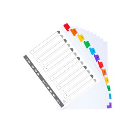 Separatore numerico 1/12 cartoncino — 74629 | Ecotempo