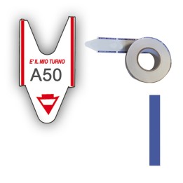 Rotolo da 2000 ticket per elimina code — 74647 | Ecotempo