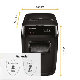 Distruggidocumenti AutoMax 200C a — 74781 | Ecotempo