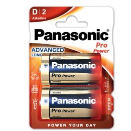 Pila torcia D LR20 ProPower Panasonic blister 2 pezzi | Ecotempo