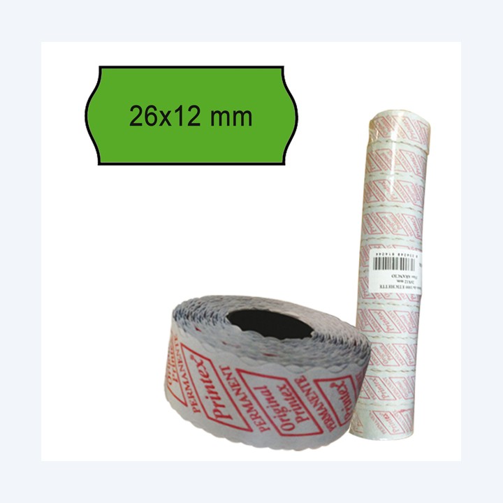 Rotolo da 1000 etichette a onda per — 74898 | Ecotempo