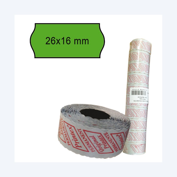 Rotolo da 1000 etichette a onda per — 74906 | Ecotempo