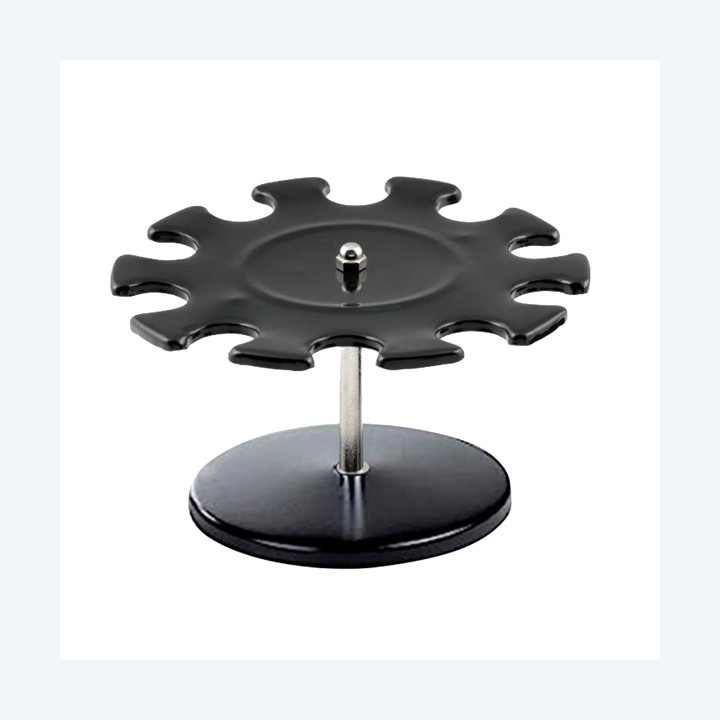 Portatimbri circolare 10 posti nero metallo Koala | Ecotempo