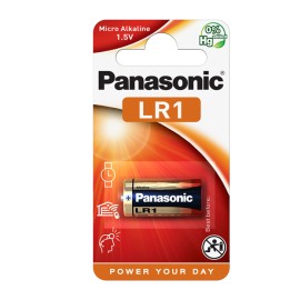 Pila LR1 1,5V alcalina Panasonic blister 1 pezzo | Ecotempo