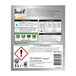 Detersivo liquido lavatrice marsiglia 5 L Surf | Ecotempo