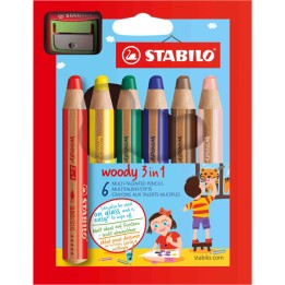 Pastelli Woody 3 in 1 diametro mina 10 — 76510 | Ecotempo