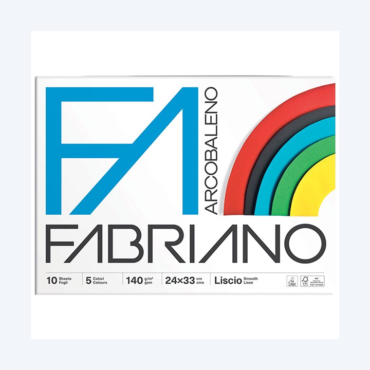 Album Arcobaleno 24 x 33 cm 10 fogli — 76605 | Ecotempo