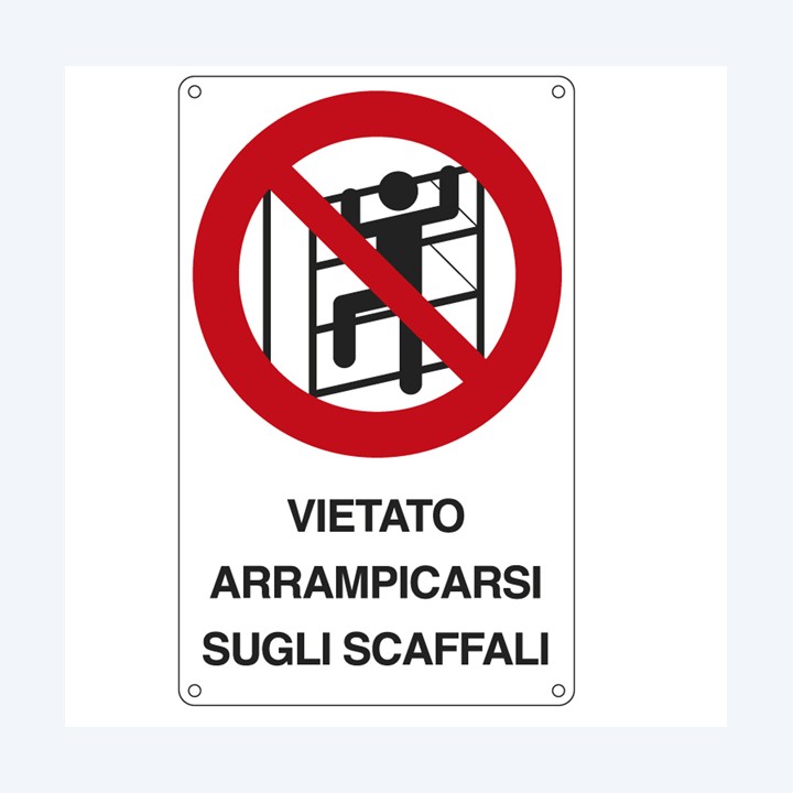 Cartello segnalatore 16,6x26,2 cm — 76897 | Ecotempo