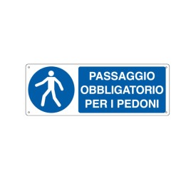Cartello segnalatore 35x12,5 cm — 76902 | Ecotempo