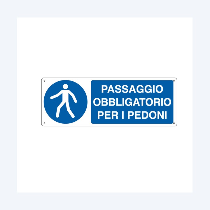 Cartello segnalatore 35x12,5 cm — 76902 | Ecotempo