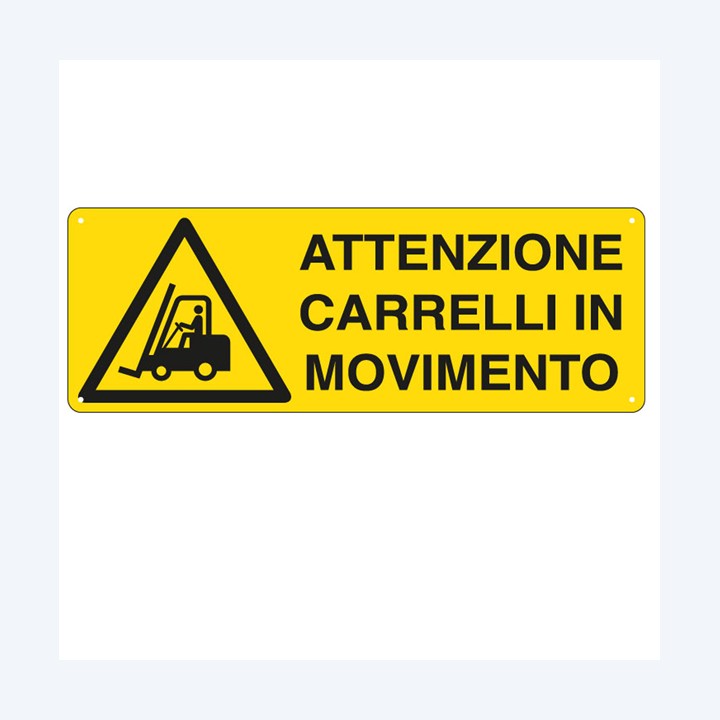 Cartello segnalatore 35x12,5 cm — 76906 | Ecotempo