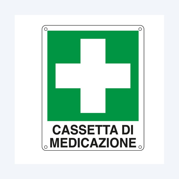 Cartello segnalatore 16x21 cm CASSETTA — 76914 | Ecotempo