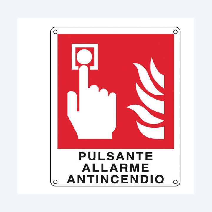 Cartello segnalatore 12x14,5 cm — 76918 | Ecotempo