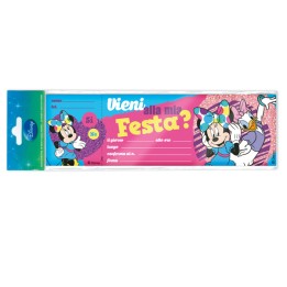 Blocchetto invito alla festa Minnie — 76957 | Ecotempo