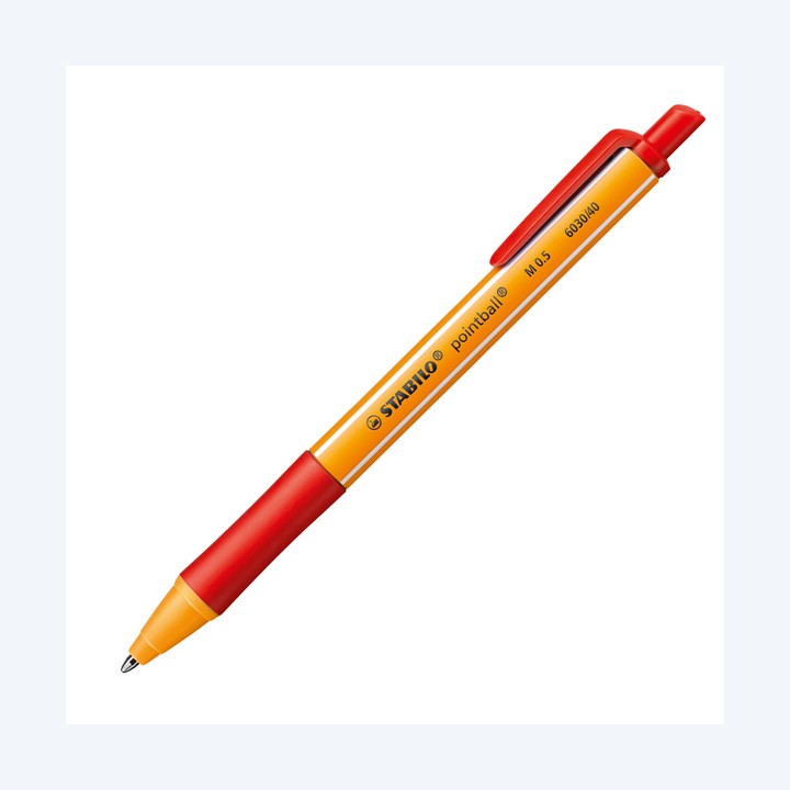 Penna a sfera a scatto Pointball Green — 77142 | Ecotempo