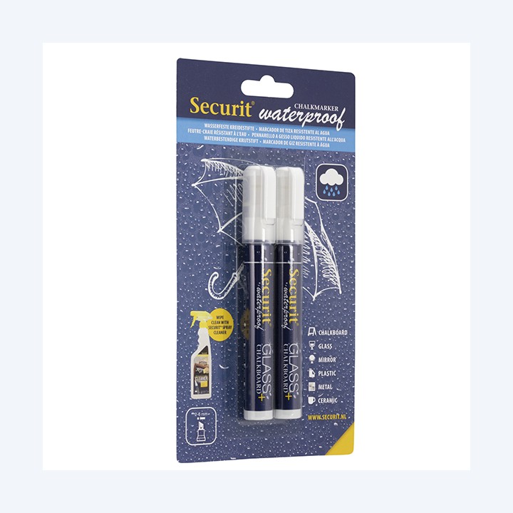 Marcatore a gesso liquido waterproof — 77383 | Ecotempo