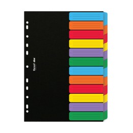 Separatore Dox 12 tasti neutri colorati — 77406 | Ecotempo