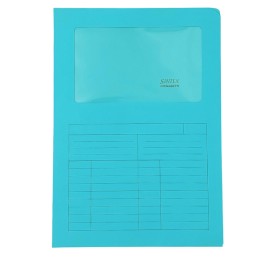 Cartellina a L con finestra Sintex 120 — 77418 | Ecotempo