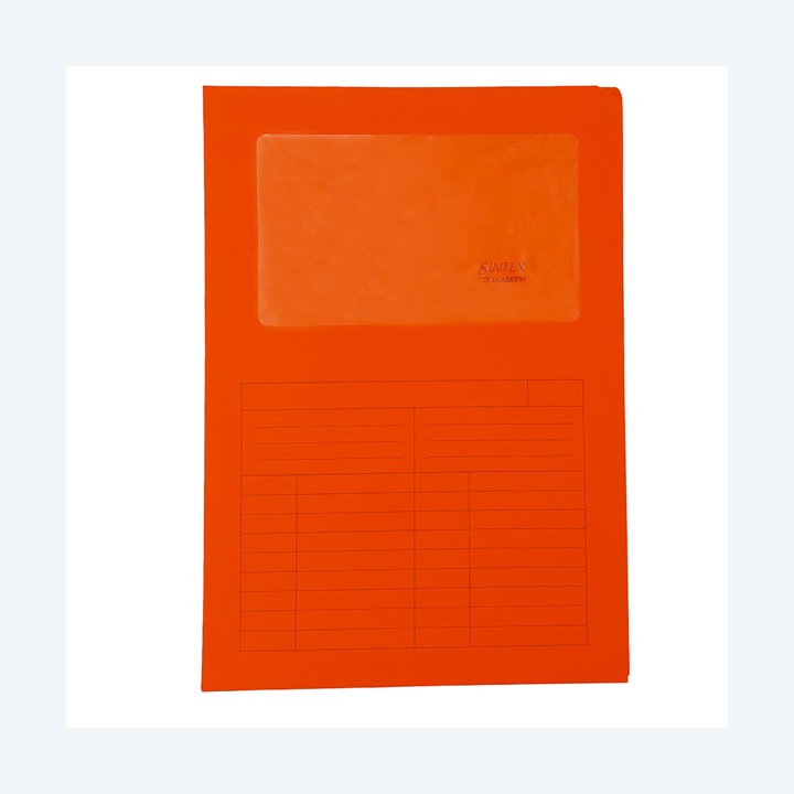 Cartellina a L con finestra Sintex 120 — 77419 | Ecotempo