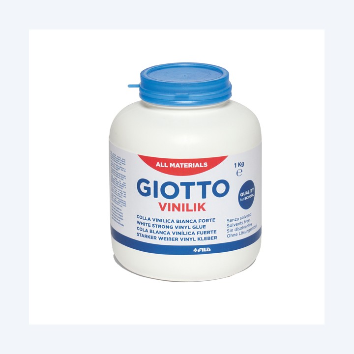 Colla vinilica Vinilik barattolo 1 kg bianco Giotto | Ecotempo