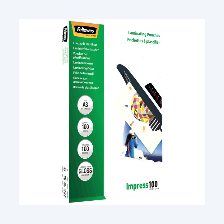 Pouches Impress100 A3 -303x426 mm 2x100 — 77609 | Ecotempo