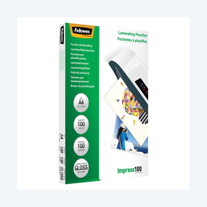 Pouches Impress100 A4 216x303 mm 2x100 — 77610 | Ecotempo