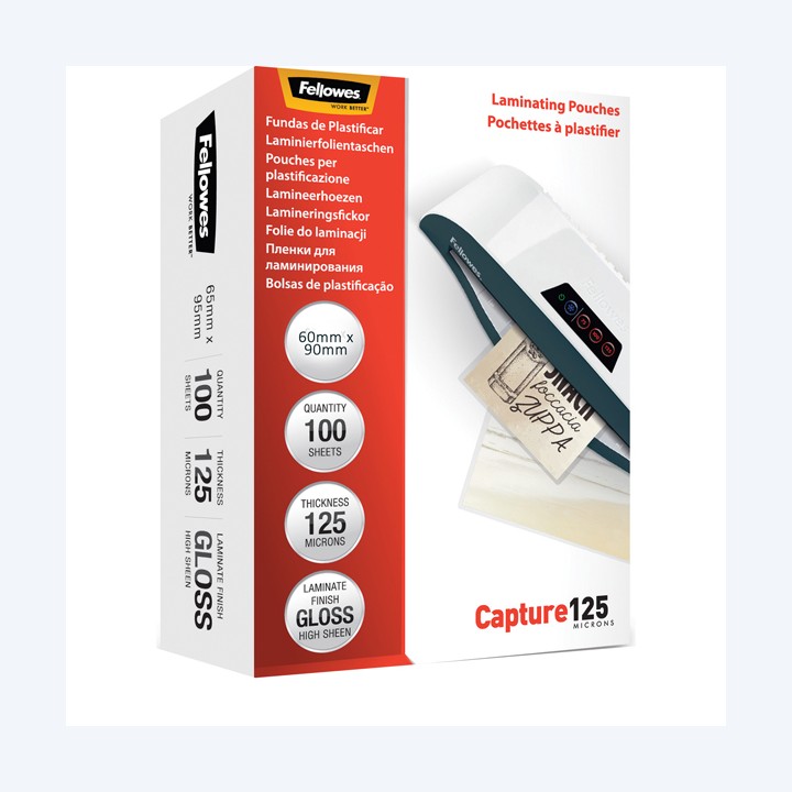 Pouches Capture125 60x90 mm 2x125 — 77615 | Ecotempo