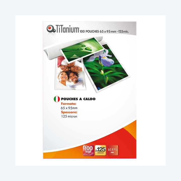 Pouches government card 65x95 mm 2x125 — 78343 | Ecotempo