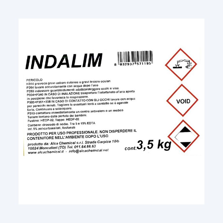Detergente multiuso indalim tanica 3,5kg Alca | Ecotempo