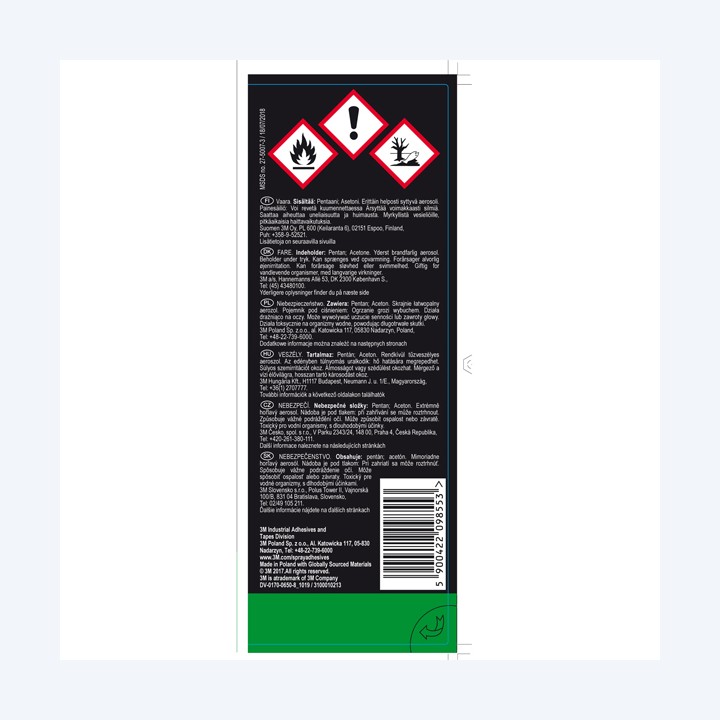Adesivo spray 90 a presa rapida 500 ml 3M | Ecotempo