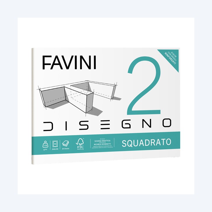 Album Favini 2 24 x 33 cm 110 gr 20 — 79328 | Ecotempo