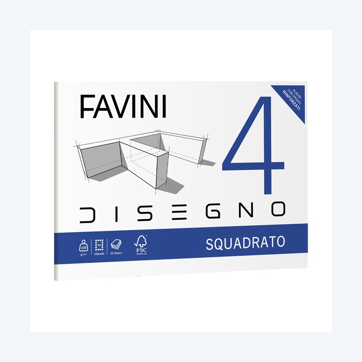 Album Favini 4 33 x 48 cm 220 gr 20 — 79337 | Ecotempo