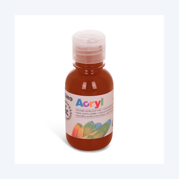 Colori Acryl 125ml terra di siena bruciata Primo | Ecotempo