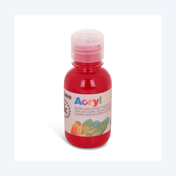 Colori Acryl 125ml rosso carminio Primo | Ecotempo