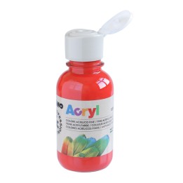 Colori Acryl 125ml rosso vermiglione Primo | Ecotempo