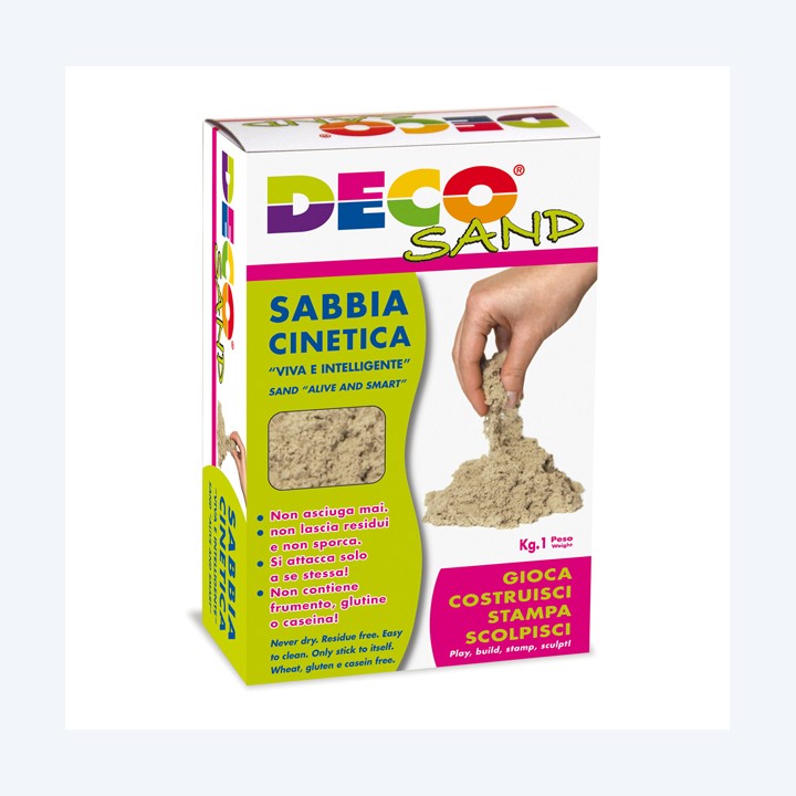 Sabbia cinetica Deco Sand 1 kg Deco | Ecotempo