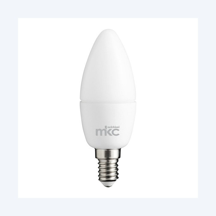 Lampada Led candela 5,5W E14 3000K luce — 79483 | Ecotempo